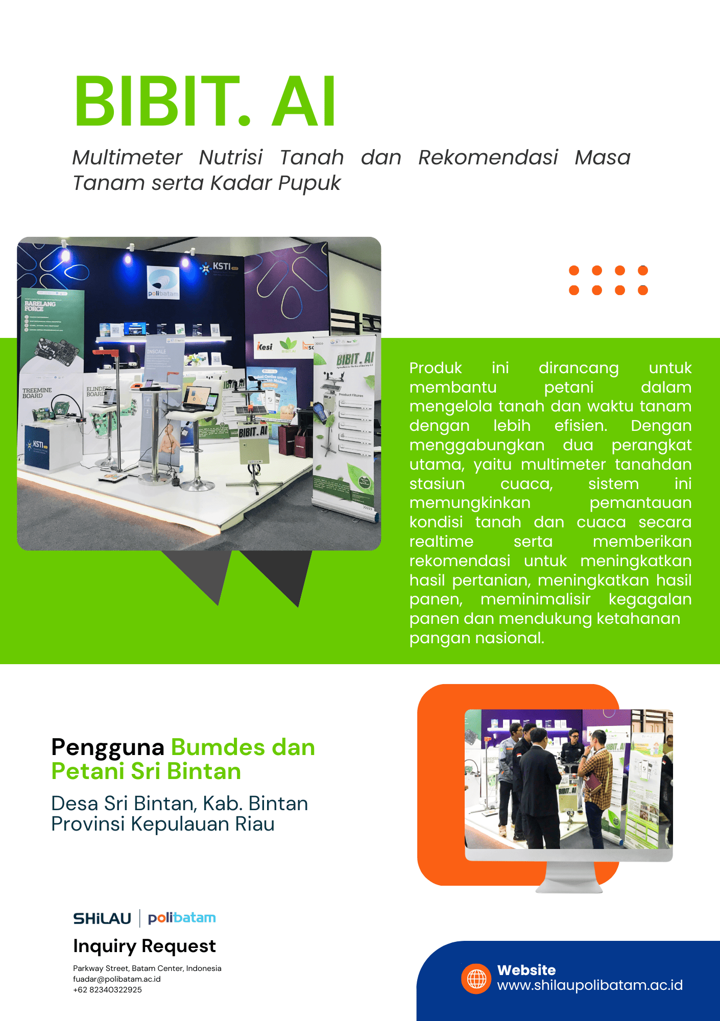 Bibit.ai - Multimeter Nutrisi Tanah dan Rekomendasi Masa Tanam serta Kadar Pupuk