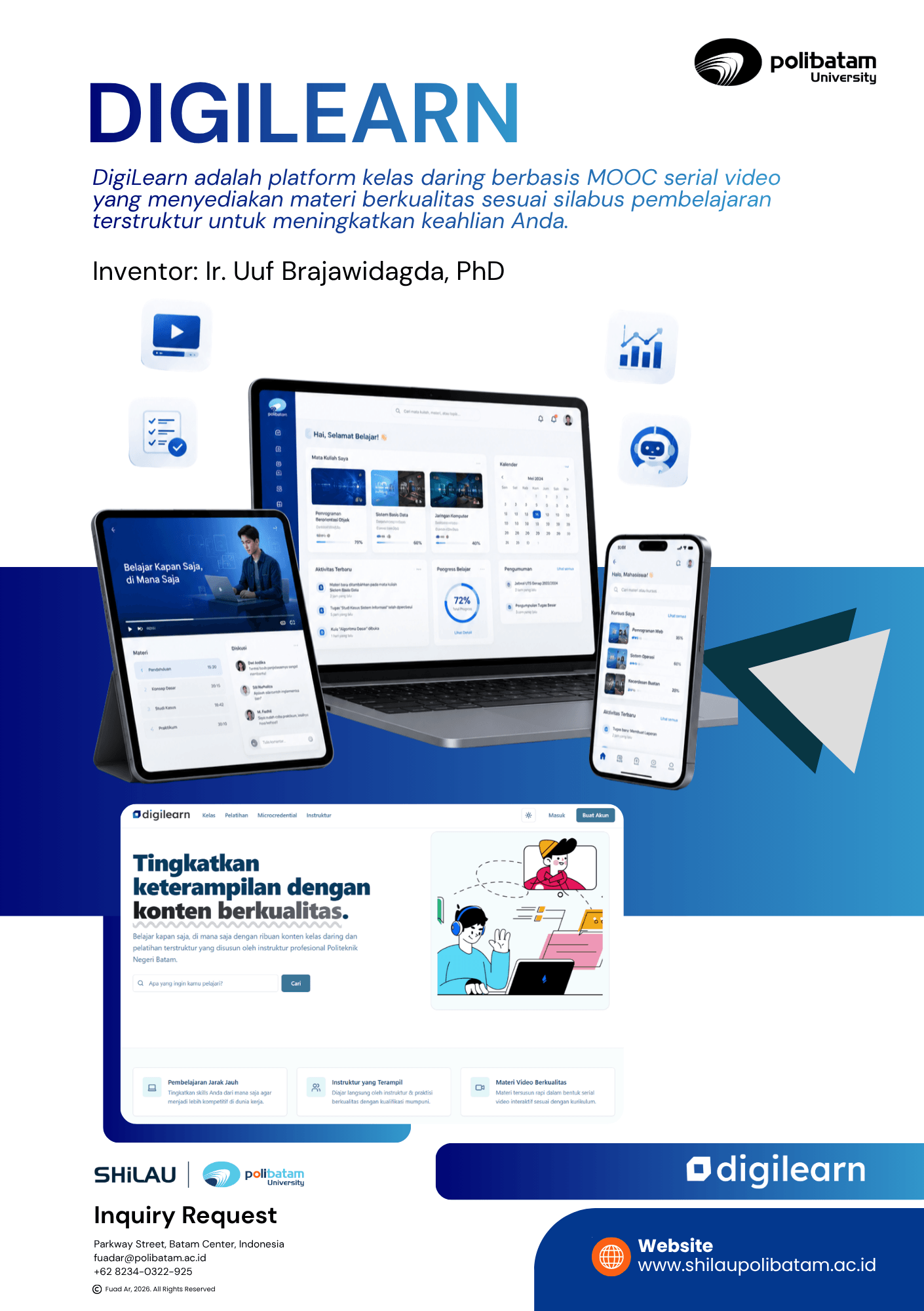 DIGILEARN - Platform Kelas Daring Berbasis MOOC