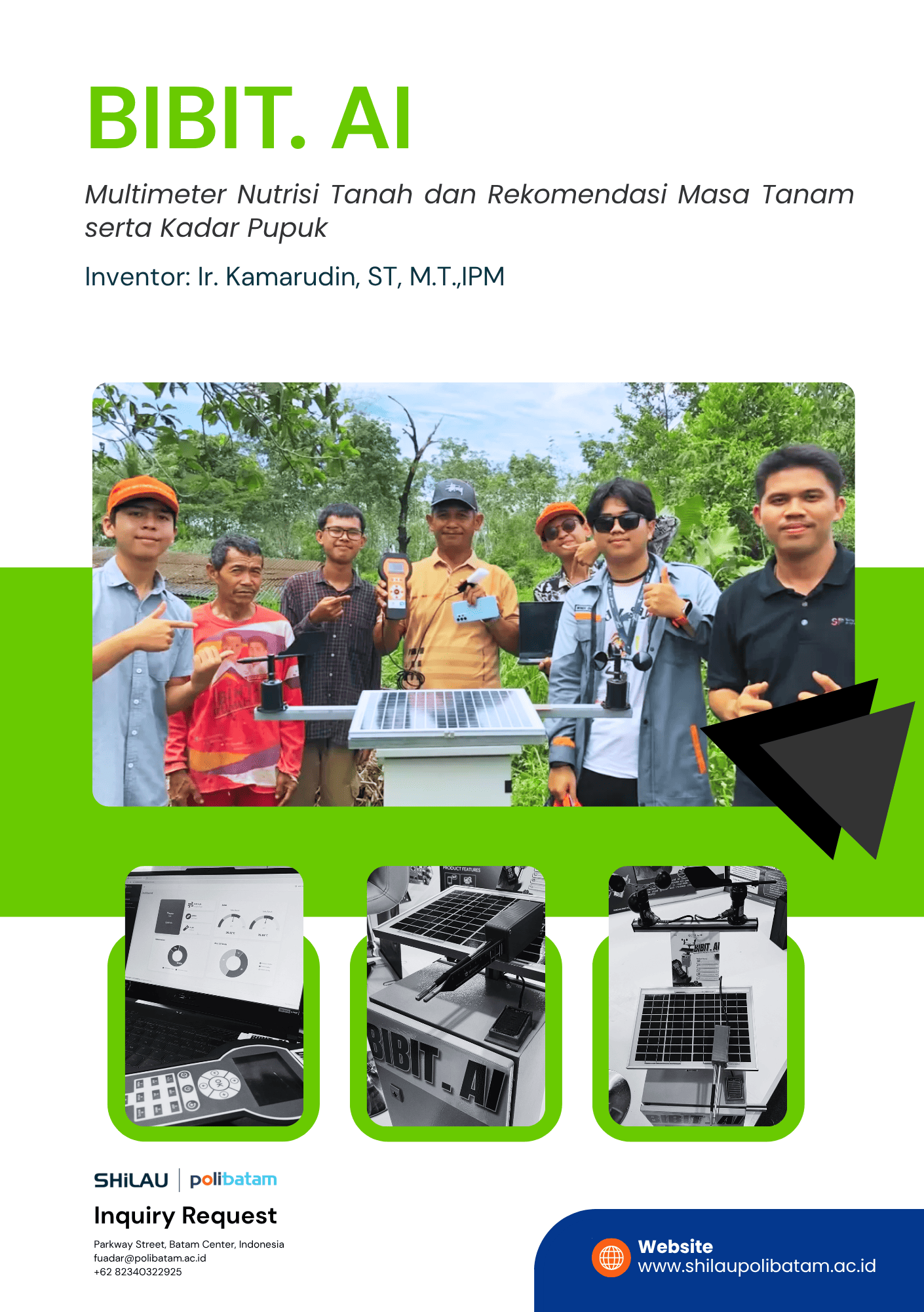 Bibit.ai - Multimeter Nutrisi Tanah dan Rekomendasi Masa Tanam serta Kadar Pupuk
