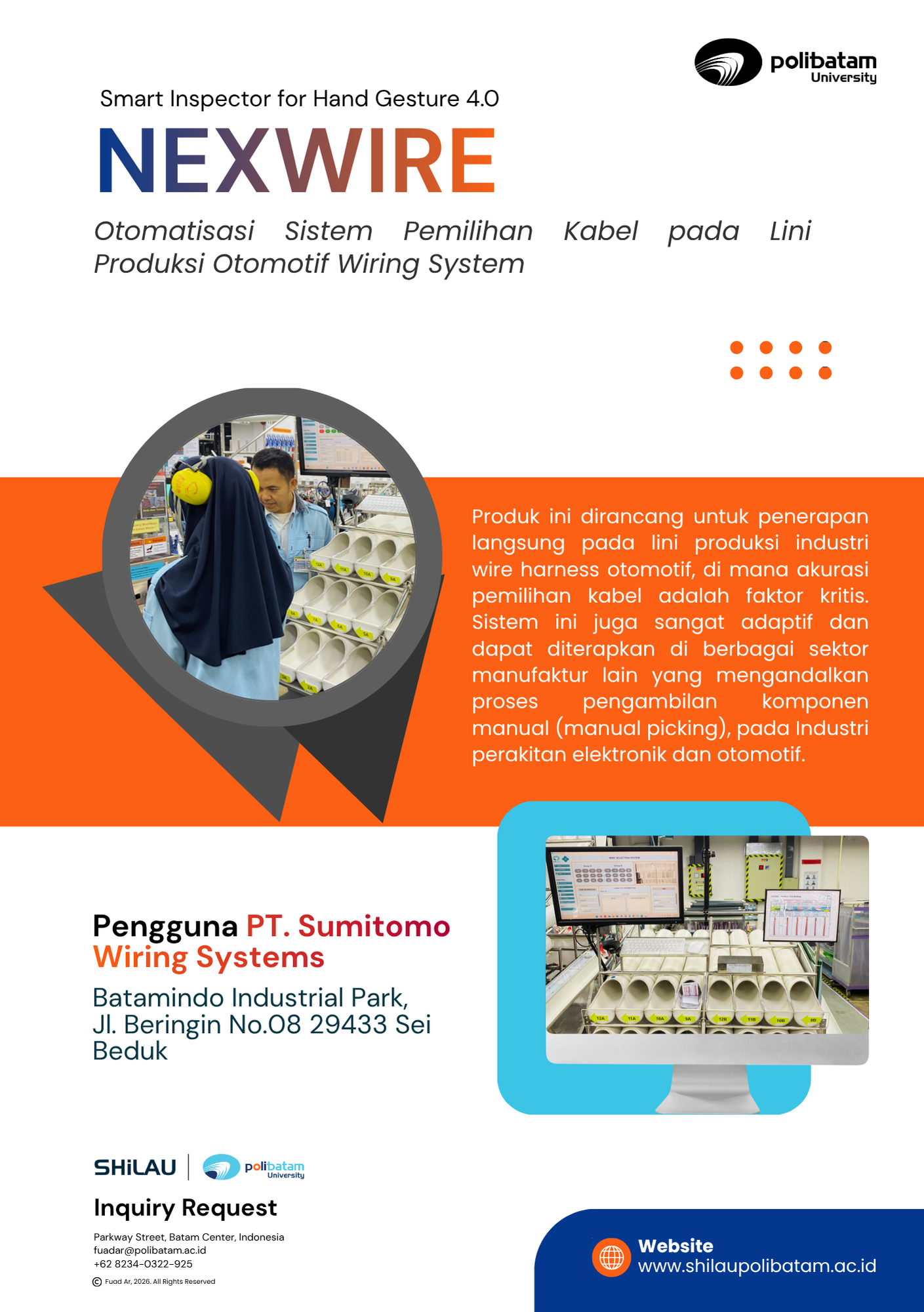 NEXWIRE - Otomatisasi Sistem Pemilihan Kabel pada Lini Produksi Otomotif Wiring System