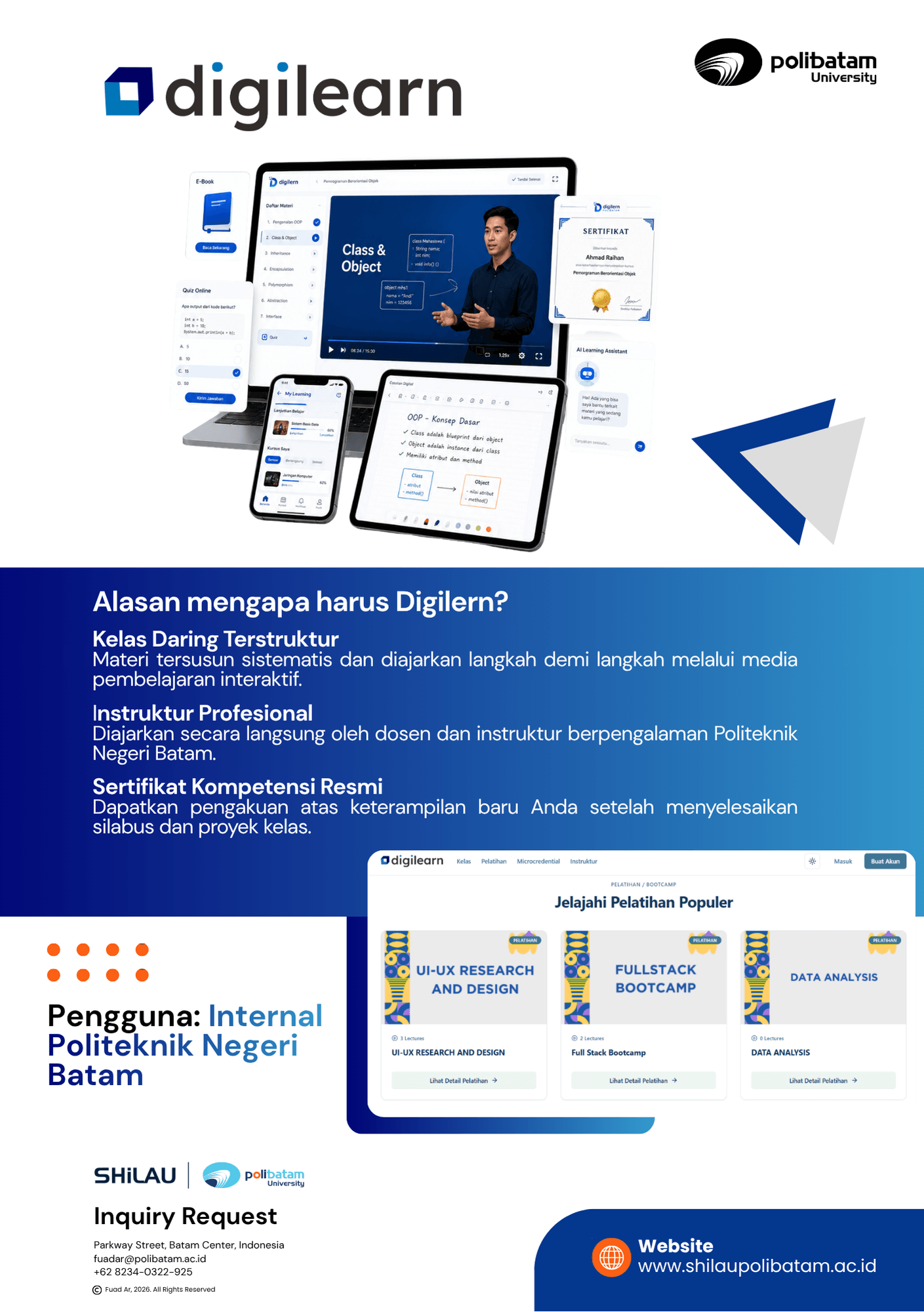 DIGILEARN - Platform Kelas Daring Berbasis MOOC