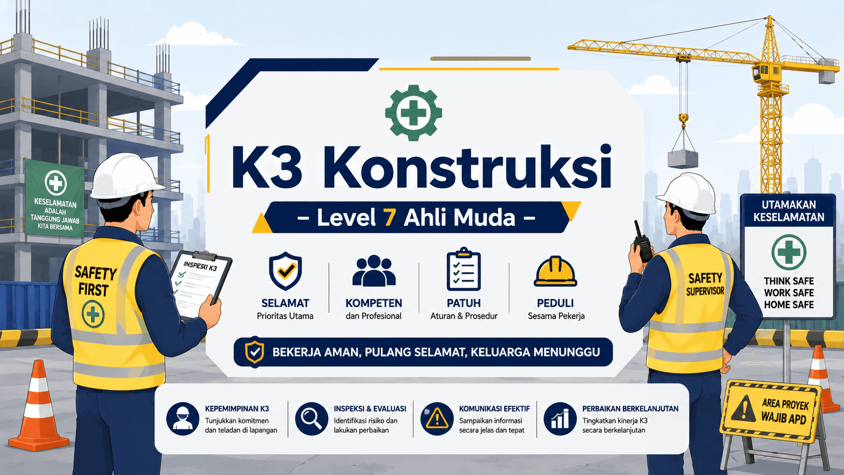 K3 Konstruksi - Level 7 Ahli Muda