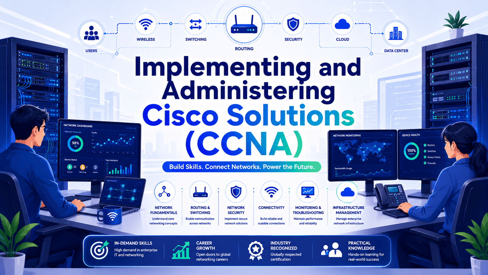 Implementing and Administering Cisco Solutions (CCNA)